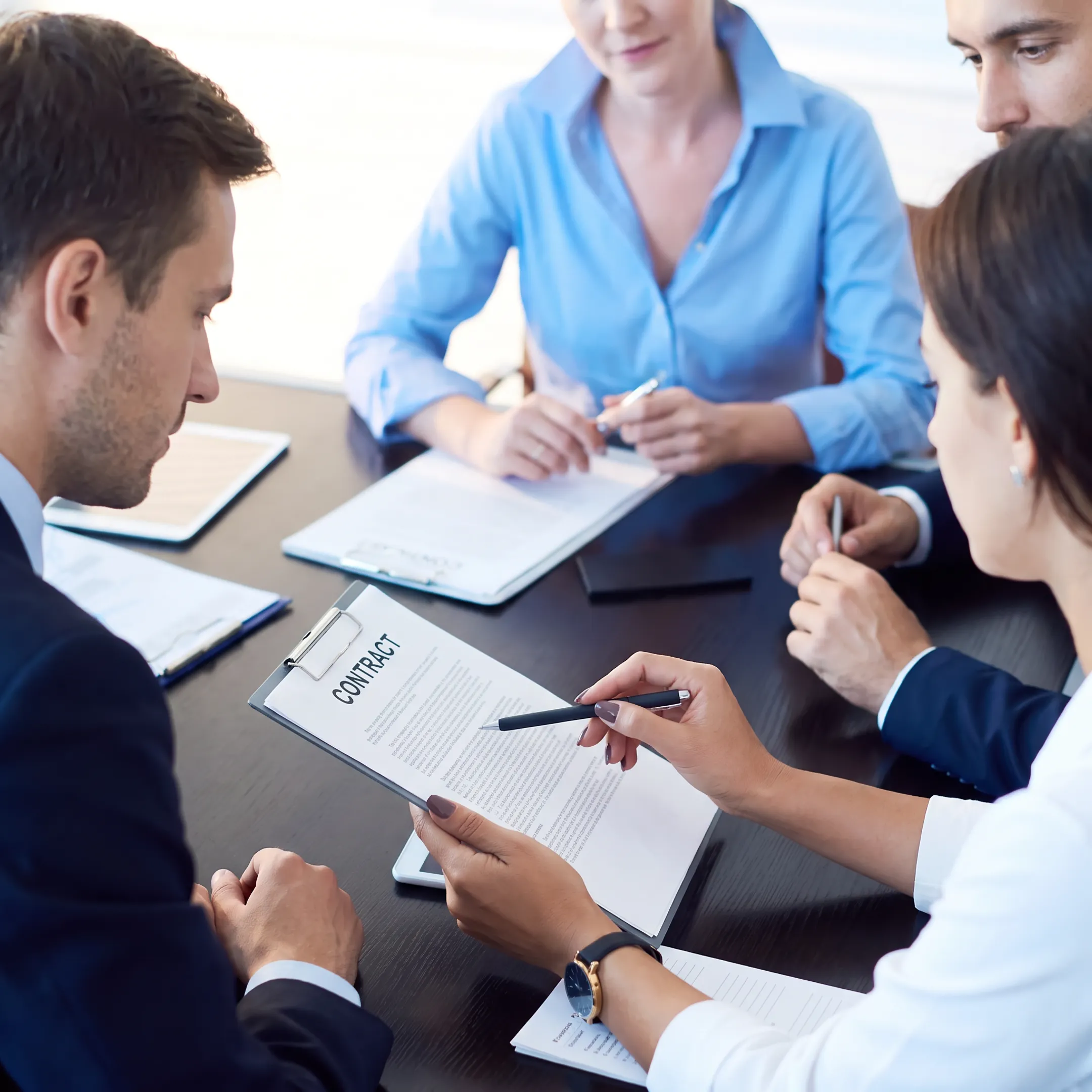 Florida attorney explaining commercial lease terms