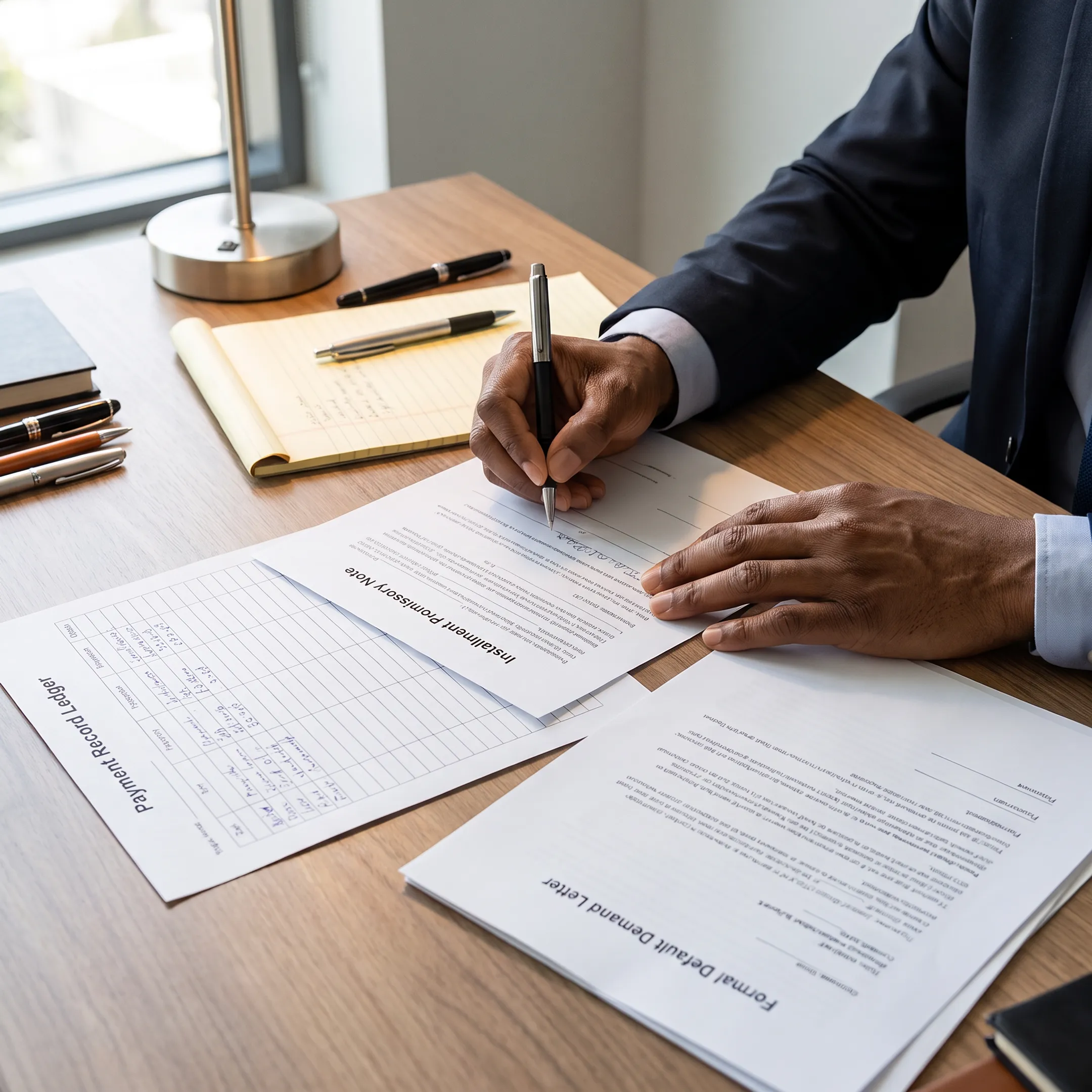 Installment Promissory Note Default Notices and Demands (Florida)