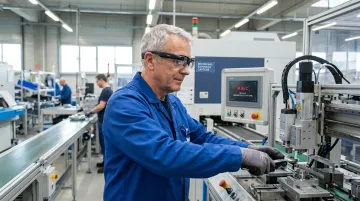 Myto AI wearable glasses capturing senior operator expertise on manufacturing floor