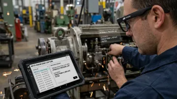 Myto AI wearable glasses capturing technician troubleshooting knowledge on plant floor