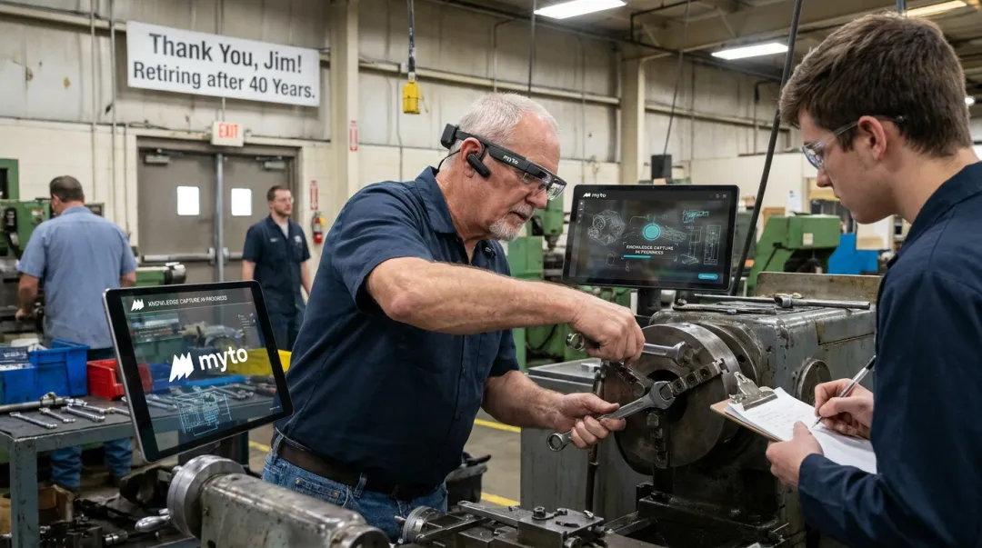 Myto wearable AI platform capturing frontline operator expertise on plant floor