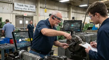 Myto wearable AI platform capturing frontline operator expertise on plant floor