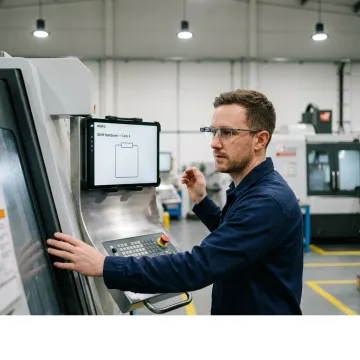 Factory operator using AI workflow automation