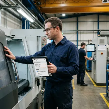 AI workflow automation on factory floor