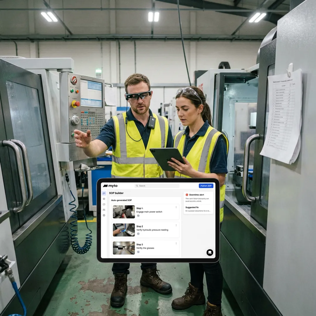 AI SOP generator for manufacturing teams