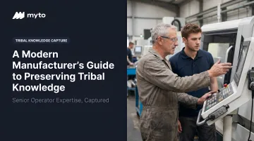 A Modern Manufacturer's Guide to Preserving Tribal Knowledge