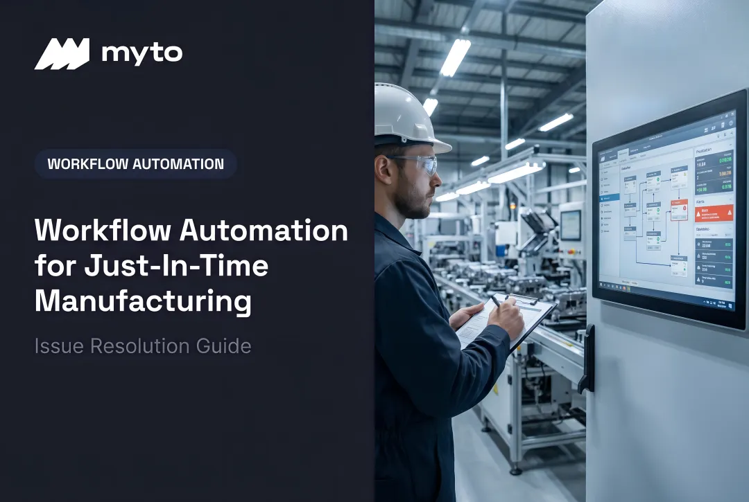 Workflow Automation for Just-In-Time Manufacturing: Issue Resolution Guide