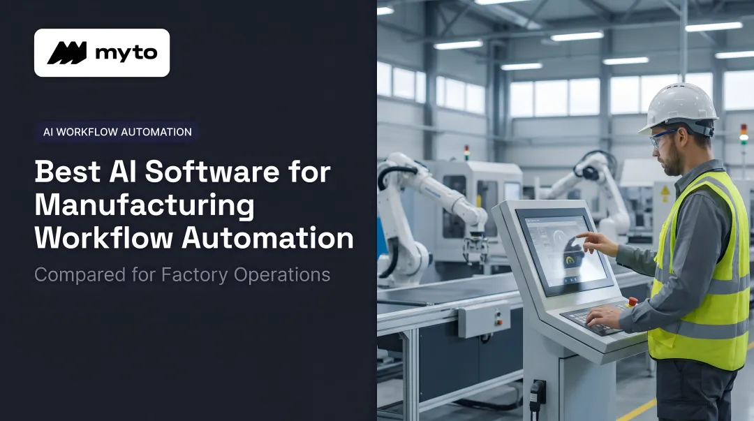 Best AI Software for Manufacturing Workflow Automation