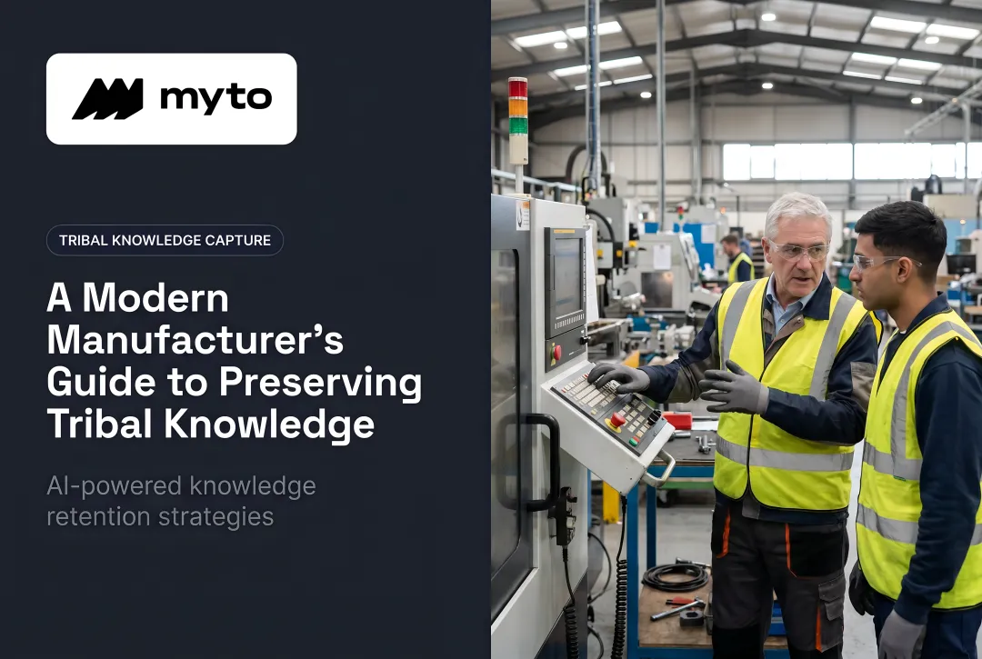 A Modern Manufacturer's Guide to Preserving Tribal Knowledge