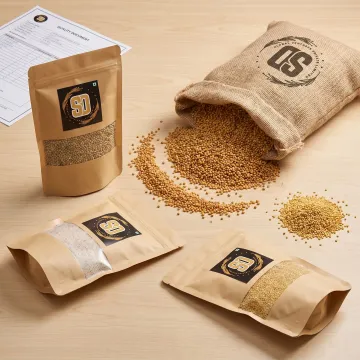 Private label millet packaging and grain supply