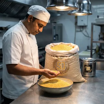 Bulk foxtail millet for restaurant kitchens