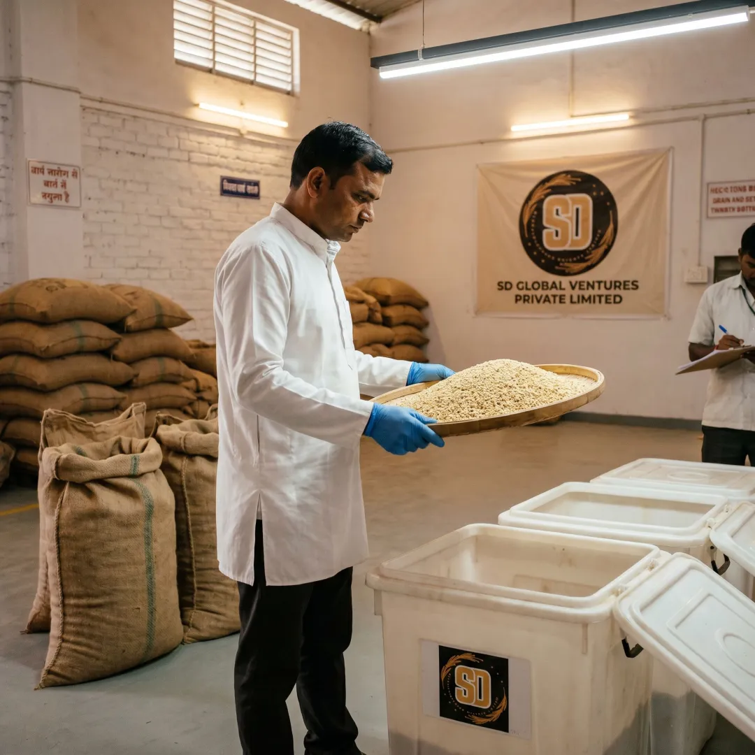 Bulk sorghum grains for brewery production