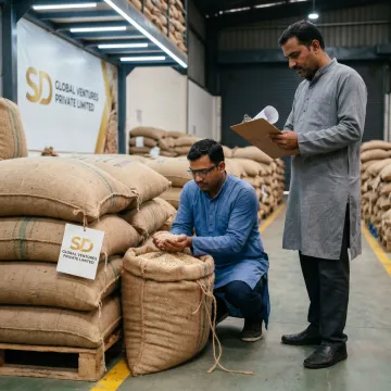 Bulk sorghum stored for ethanol production