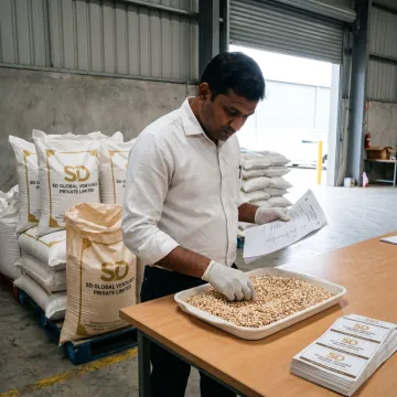 Quality inspection of bulk sorghum grain
