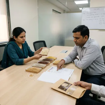 Millet supply planning for corporate cafeteria procurement