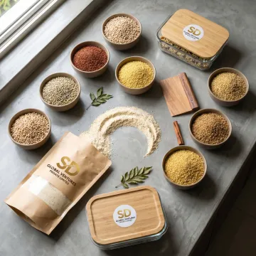Premium millets for fitness meal preparation