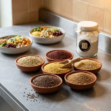 Premium millet grains for health-food cafes