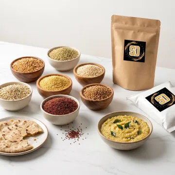 Premium millet grains for healthy meal delivery brands