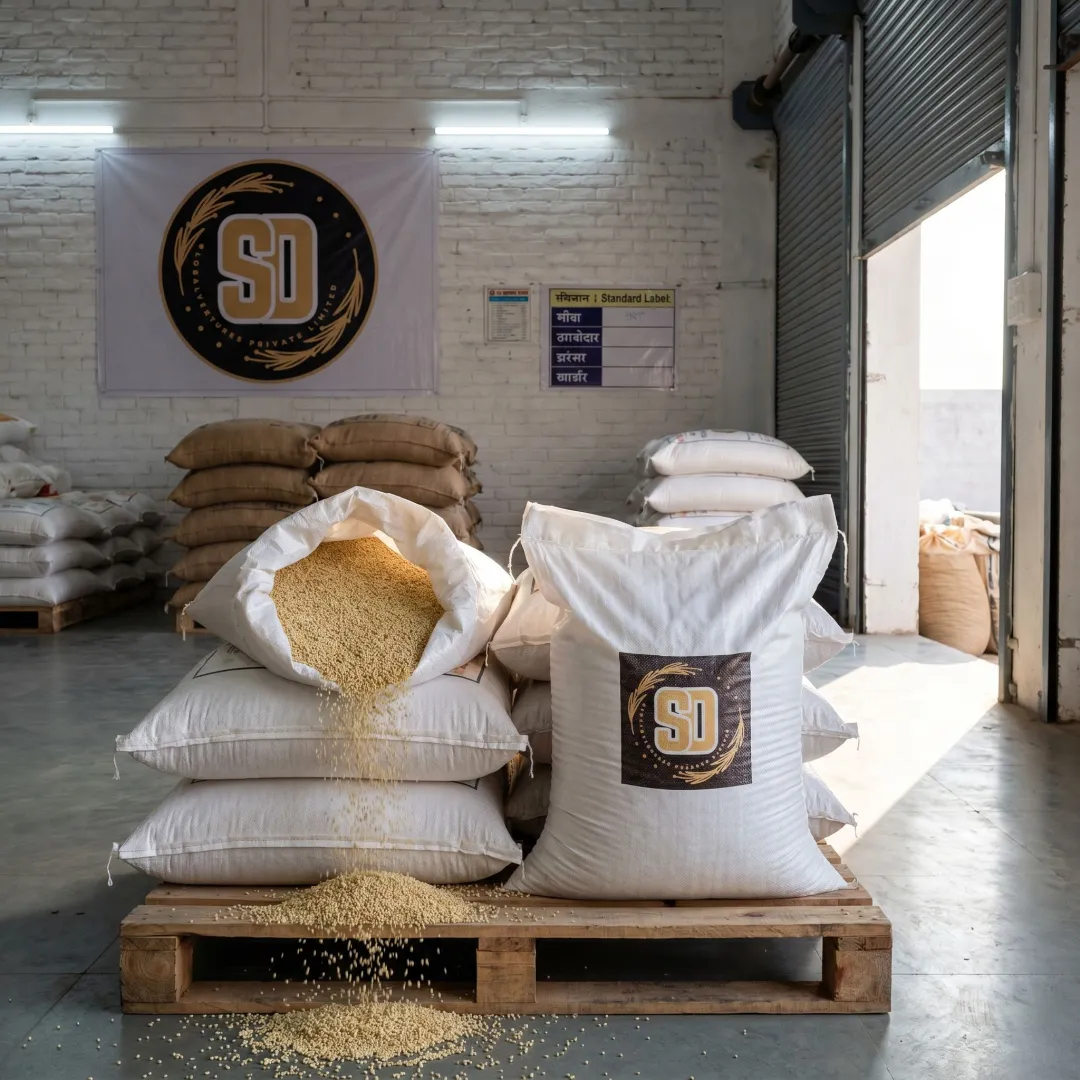 Bulk proso millet grains for bird feed production
