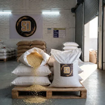 Bulk proso millet grains for bird feed production