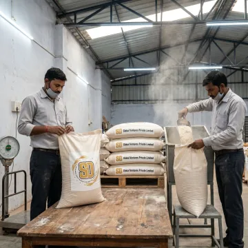 Jowar supply team preparing restaurant bulk order