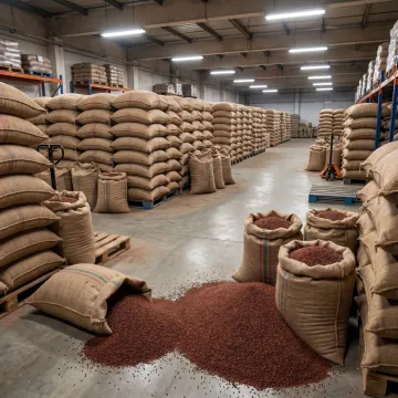 Bulk finger millet grains for distillery supply