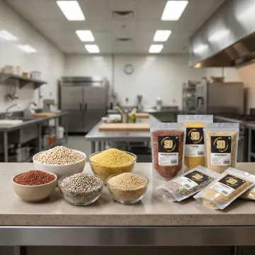Premium millet grains for snack manufacturing