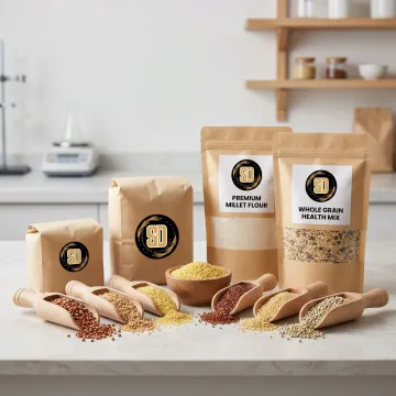 Premium millet grains for health food brands
