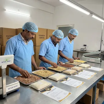 Millet supply quality inspection process