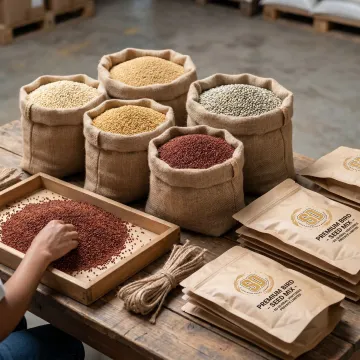 Premium millet varieties for commercial bird seed supply