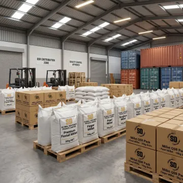 Bulk millet supply for QSR foodservice buyers