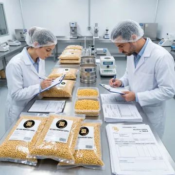 Millet quality inspection and shipment planning