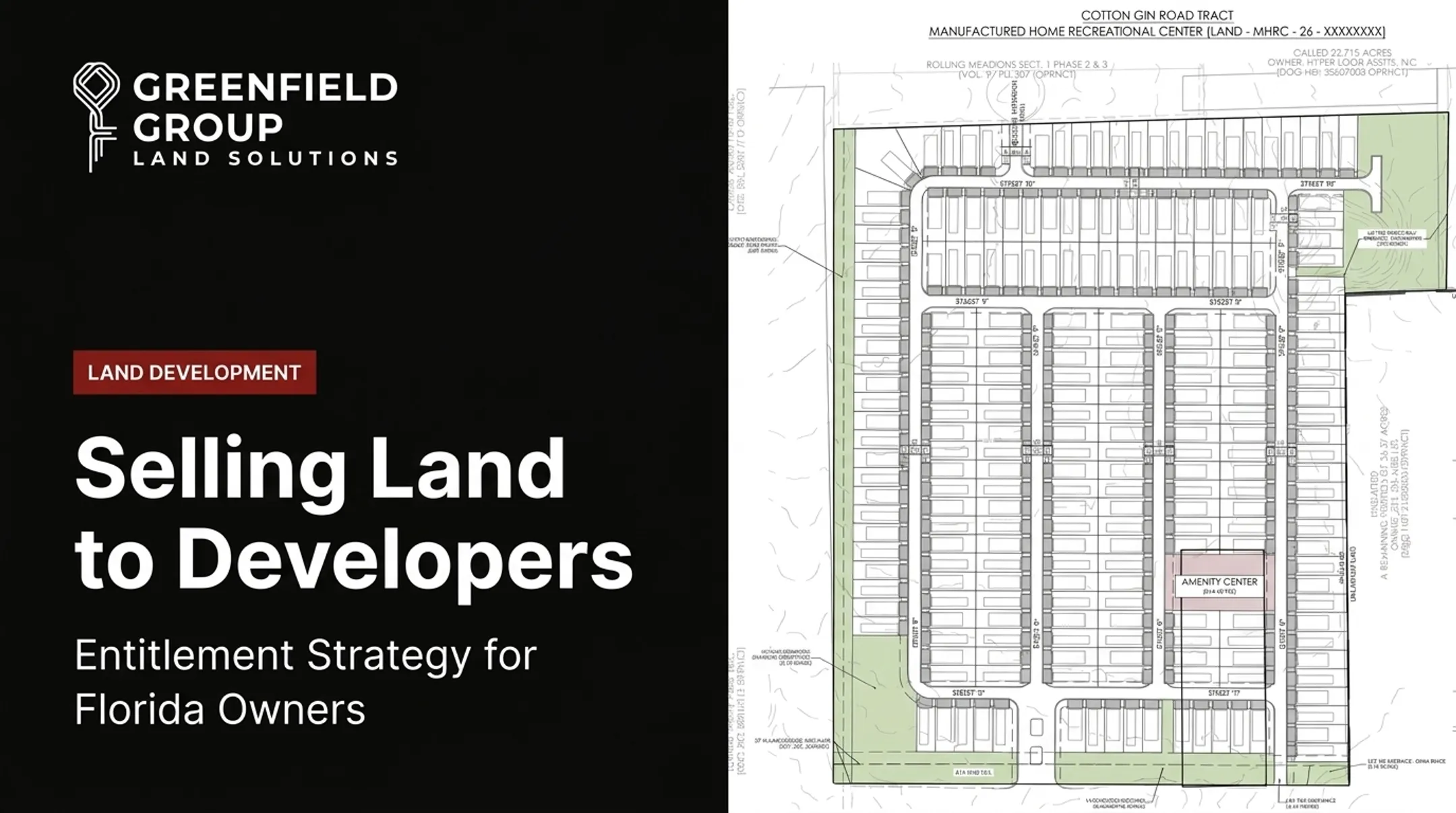 Selling Land to Developers