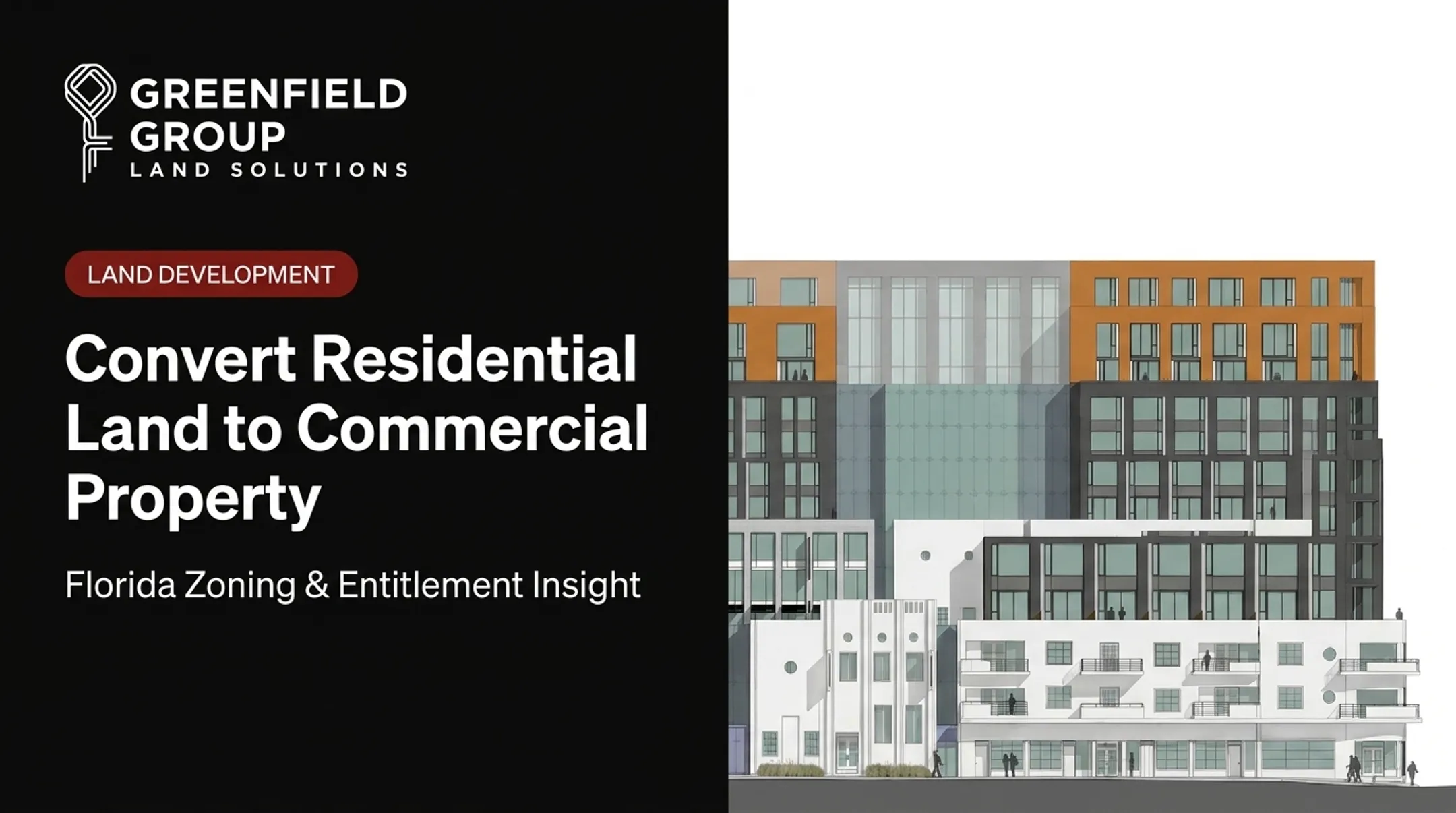 Convert Residential Land to Commercial Property