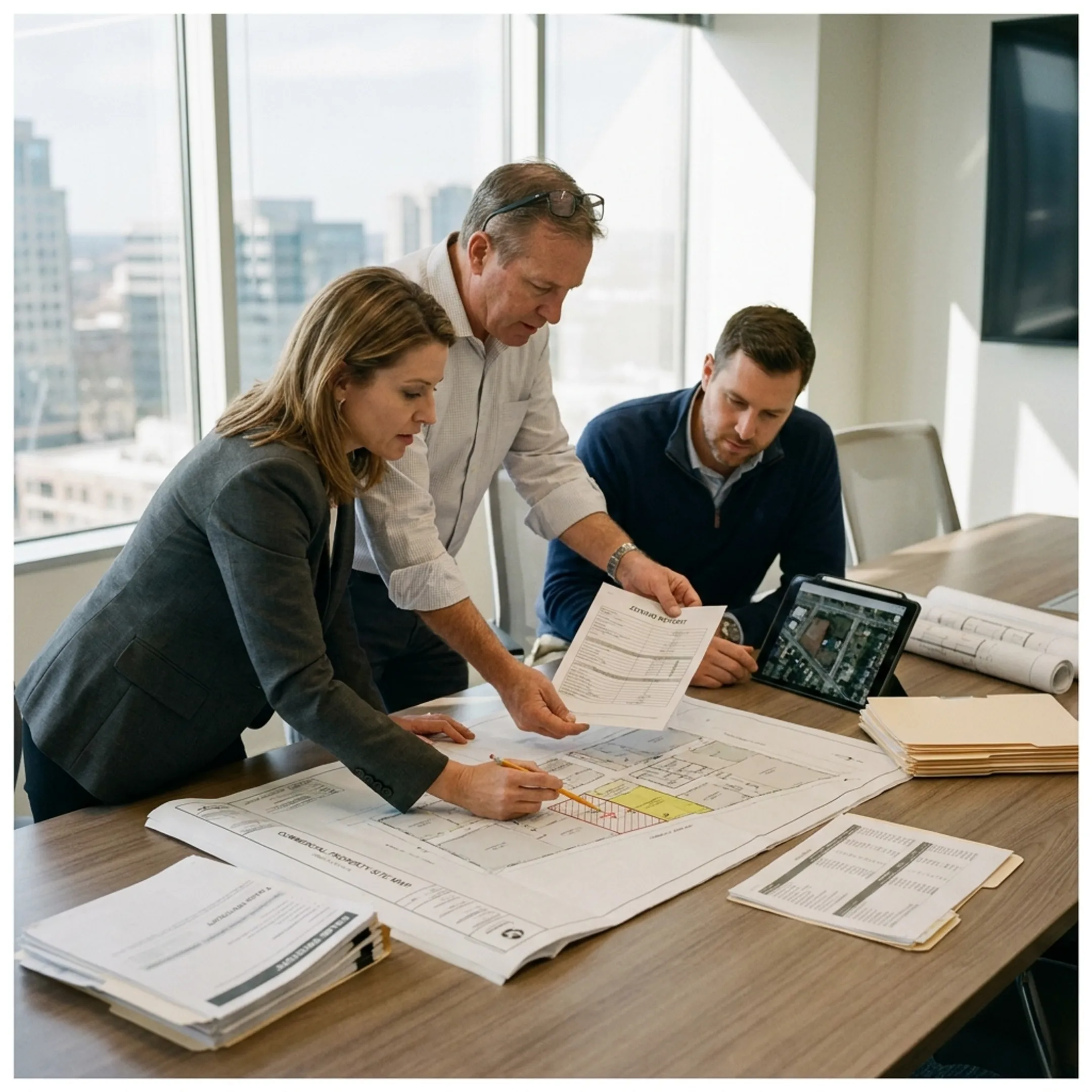 Investors assessing commercial real estate