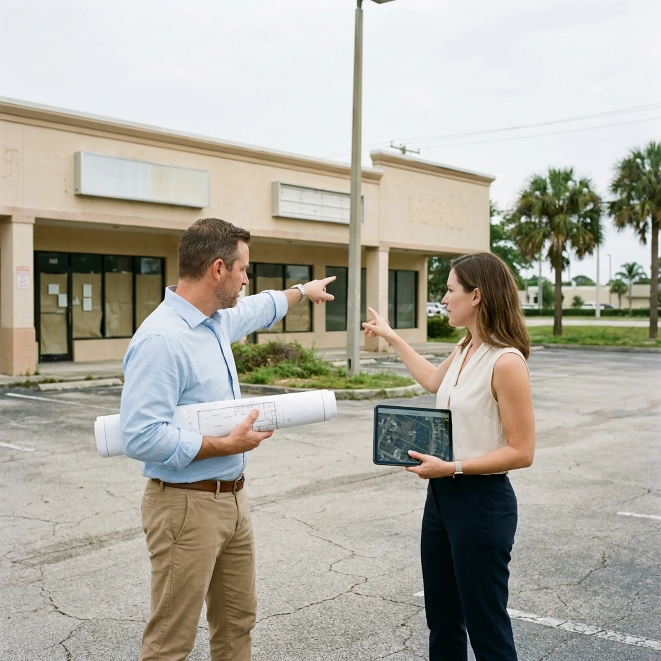 Investors evaluating commercial property