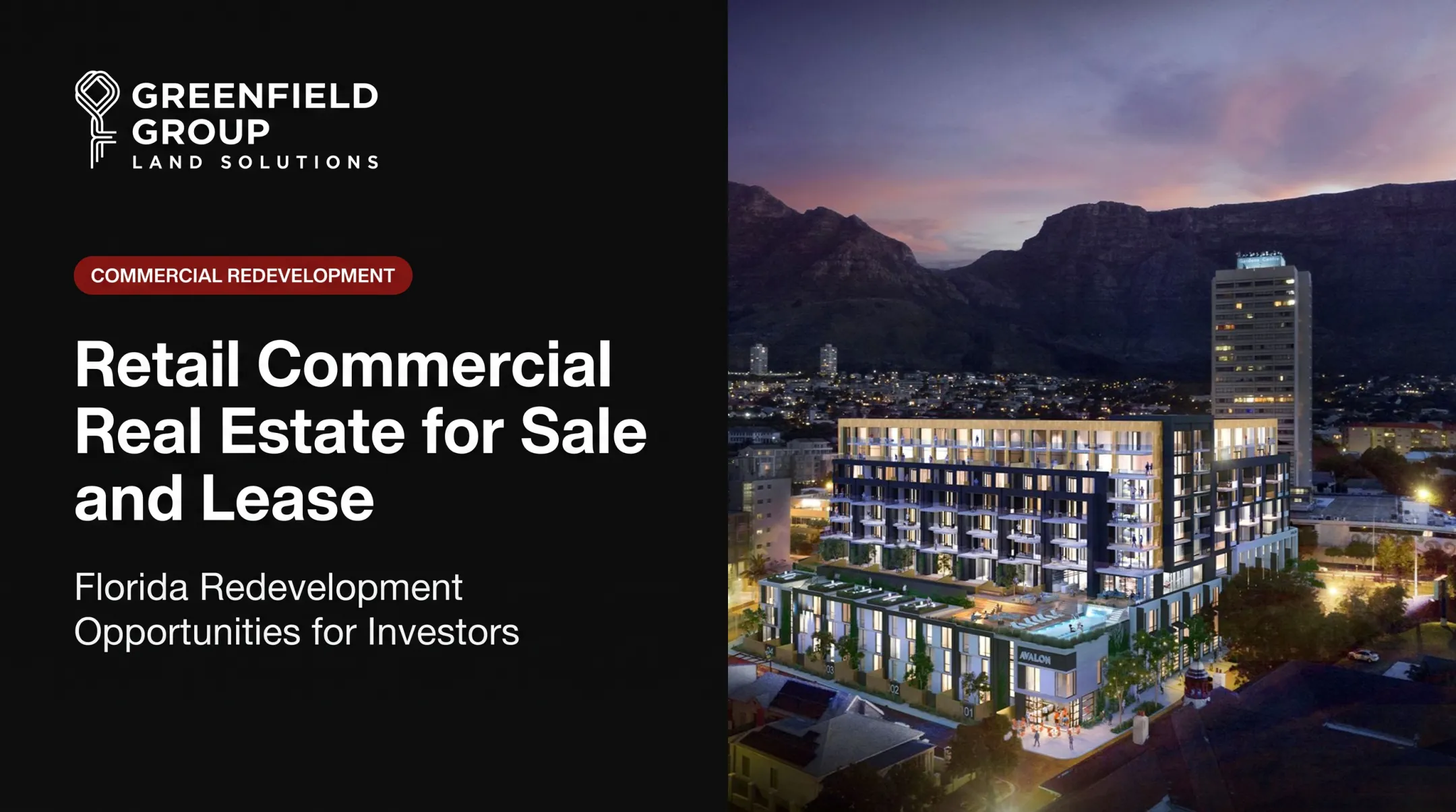 Selling Retail Commercial Real Estate in Florida