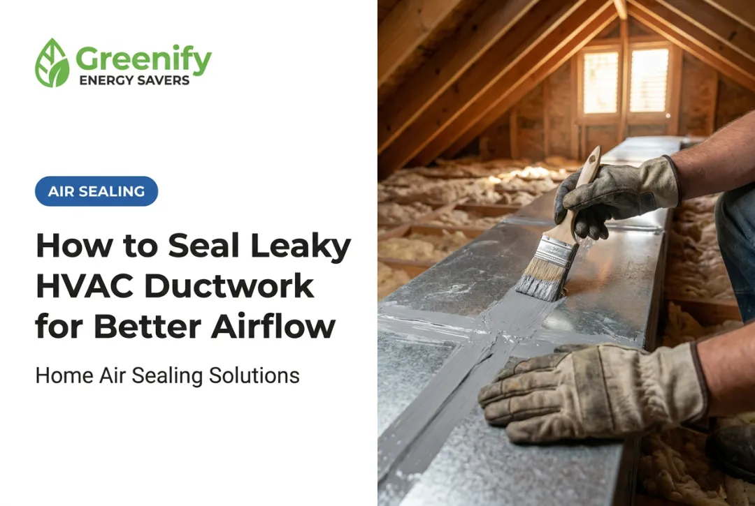 How to Seal Leaky HVAC Ductwork for Better Airflow