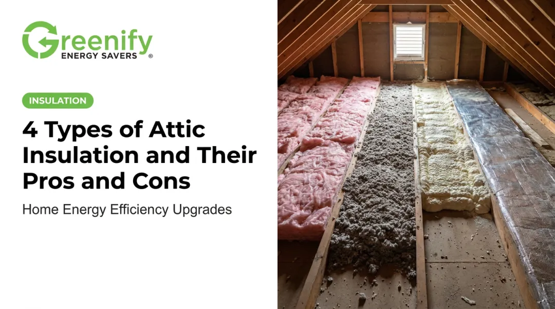 4 Types of Attic Insulation and Their Pros and Cons