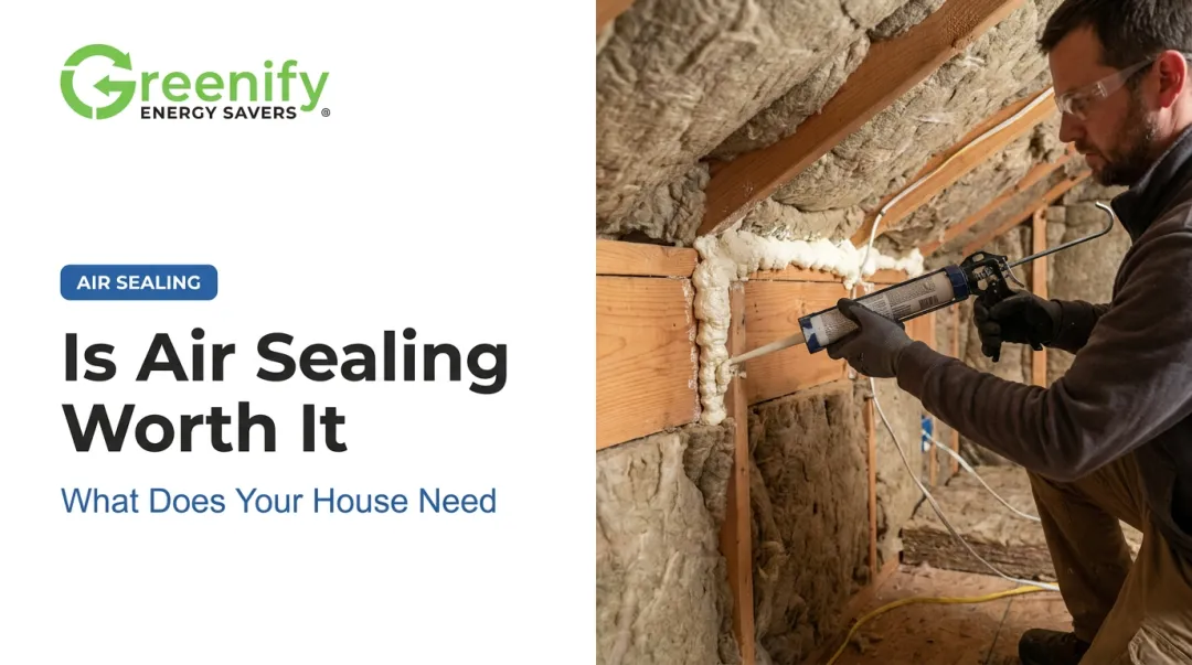 Is Air Sealing Worth It and What Does Your House Need?