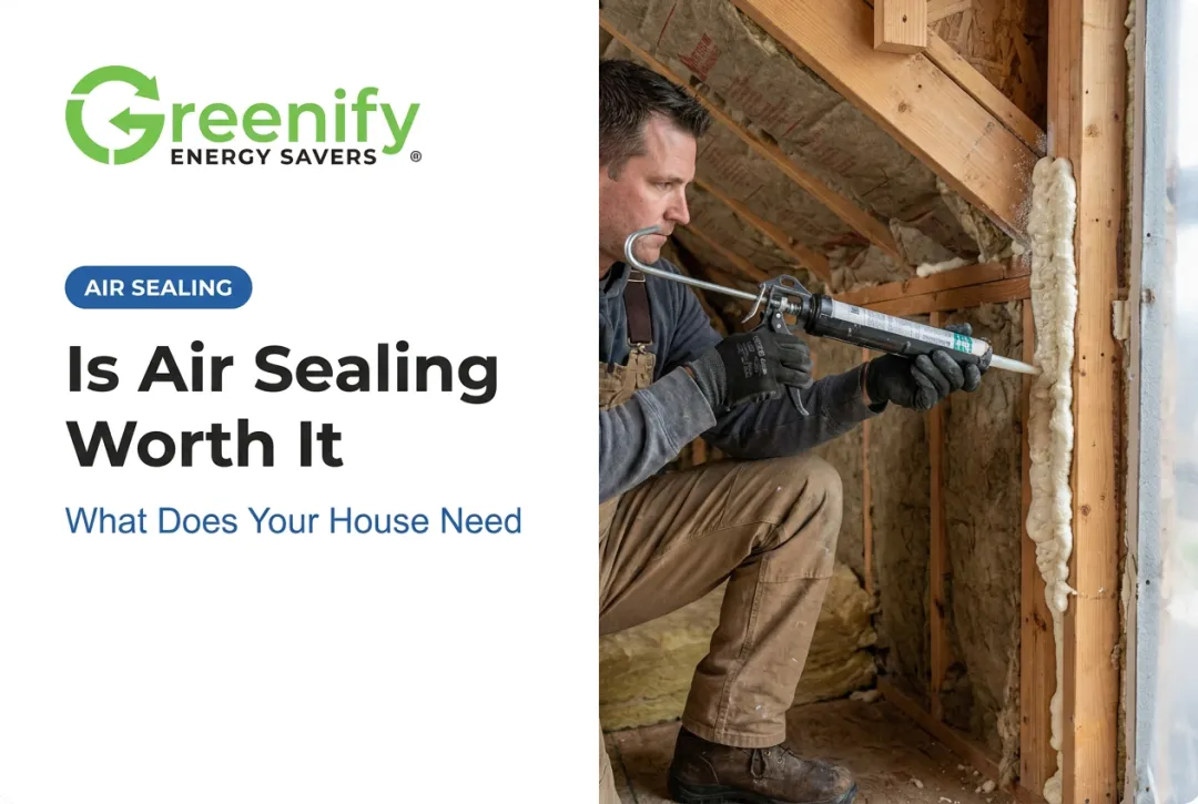 Is Air Sealing Worth It and What Does Your House Need?