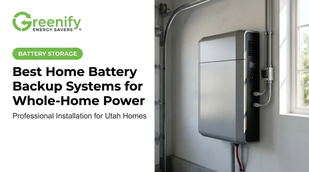 Best Home Battery Backup Systems for Whole-Home Power