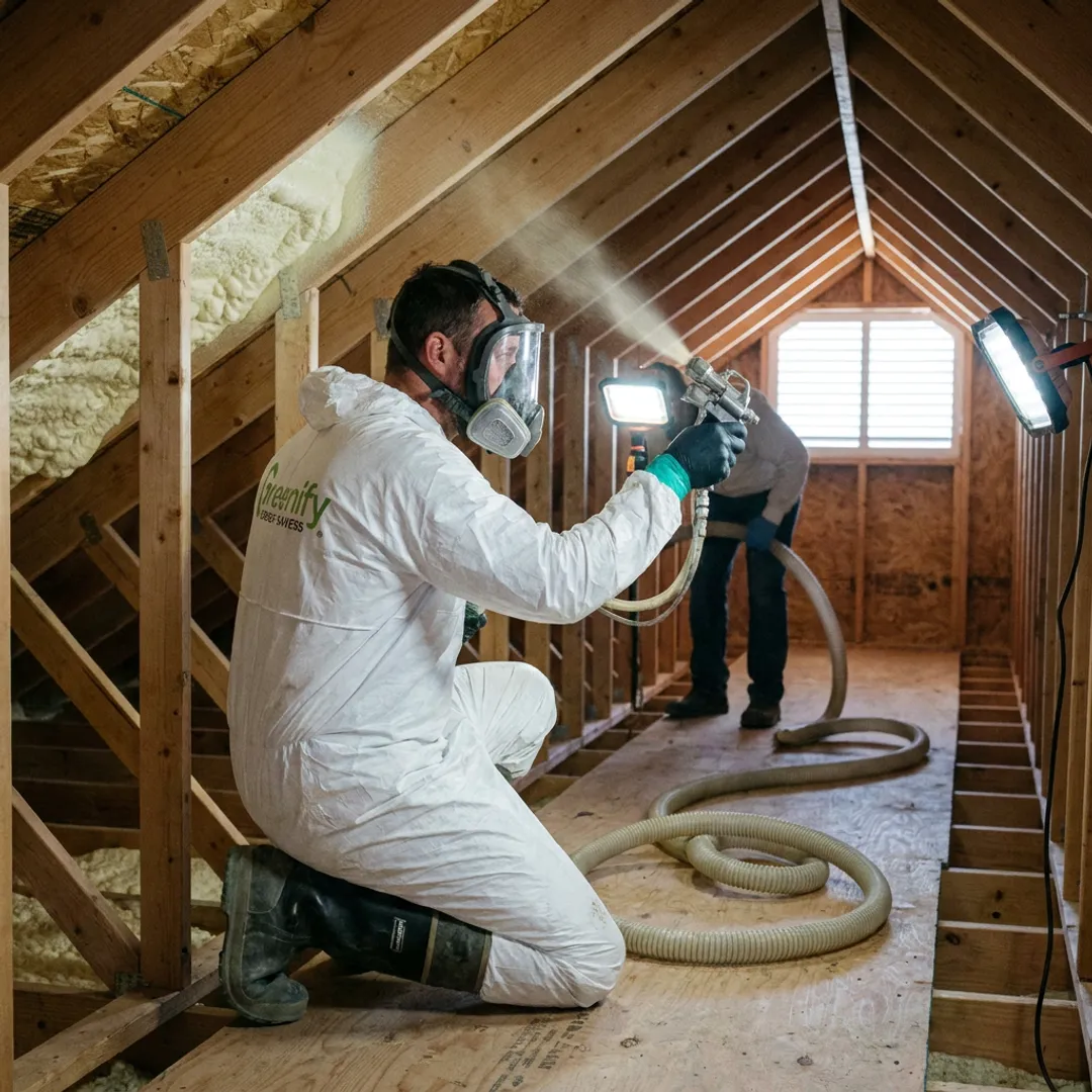 Residential Spray Foam Insulation for Small Areas