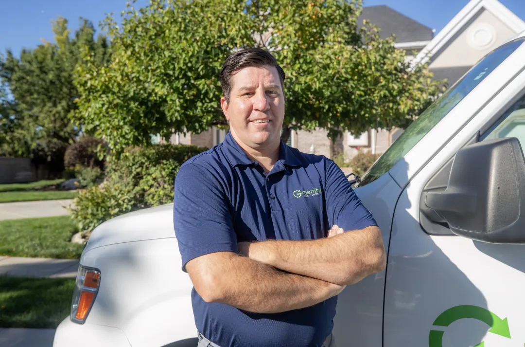 Portrait of Aaron, Co-Founder of Greenify Energy Savers