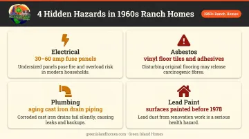 Four hidden hazards in 1960s ranch home walls before kitchen remodel
