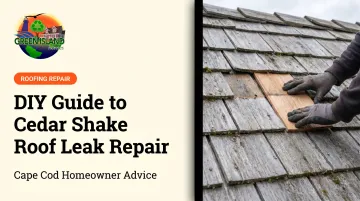 DIY Guide to Cedar Shake Roof Leak Repair