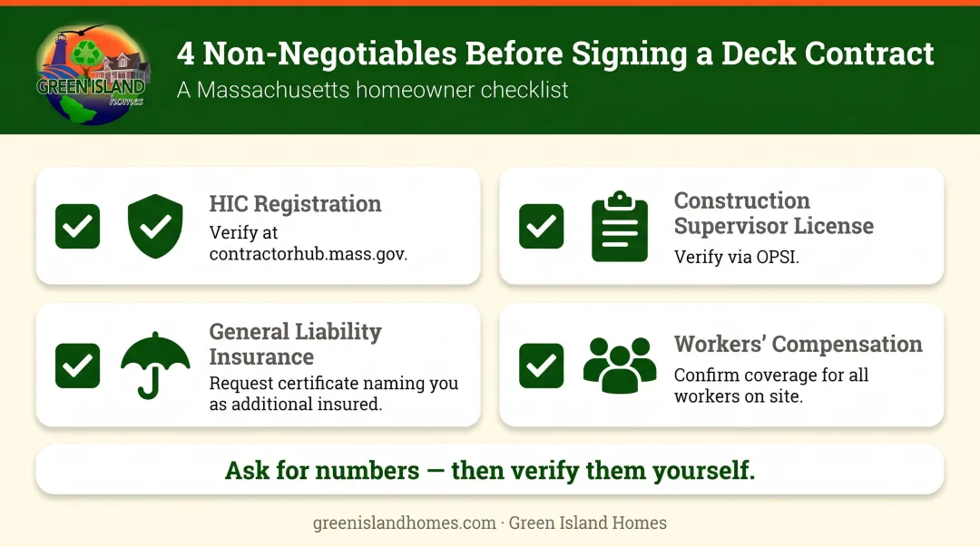 4-point contractor vetting checklist before signing deck construction contract