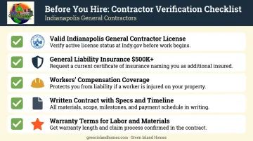 Five-point homeowner checklist for vetting Indianapolis deck contractors before hiring