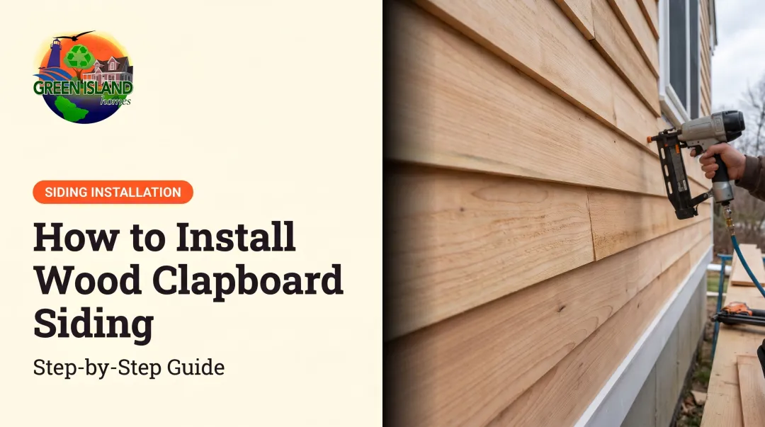 How to Install Wood Clapboard Siding: Step-by-Step Guide
