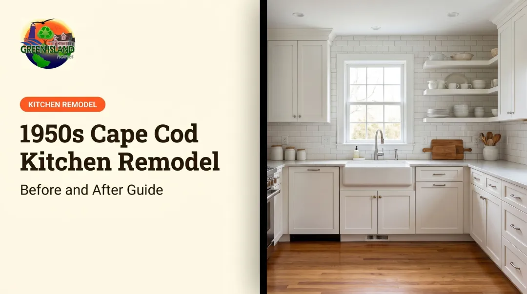 1950s Cape Cod Kitchen Remodel: Before and After Guide
